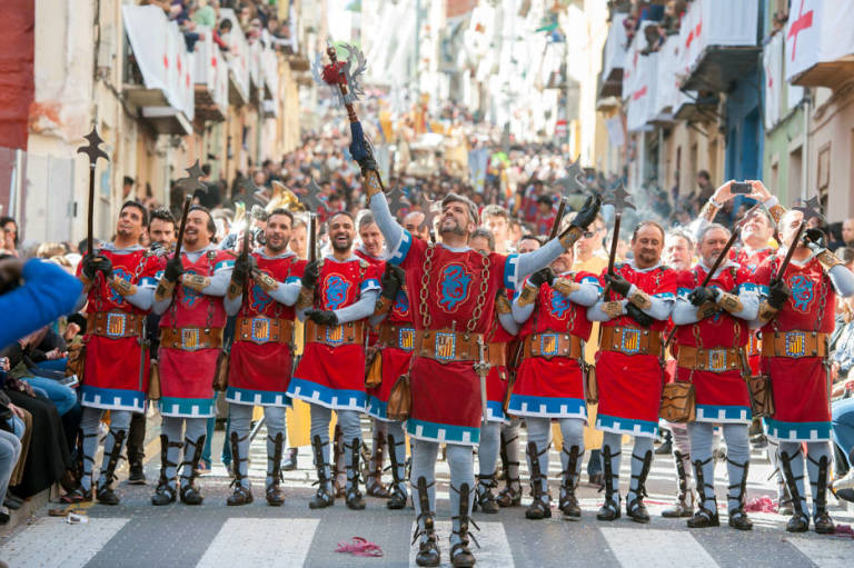 feesten in spanje - moren en de christenen