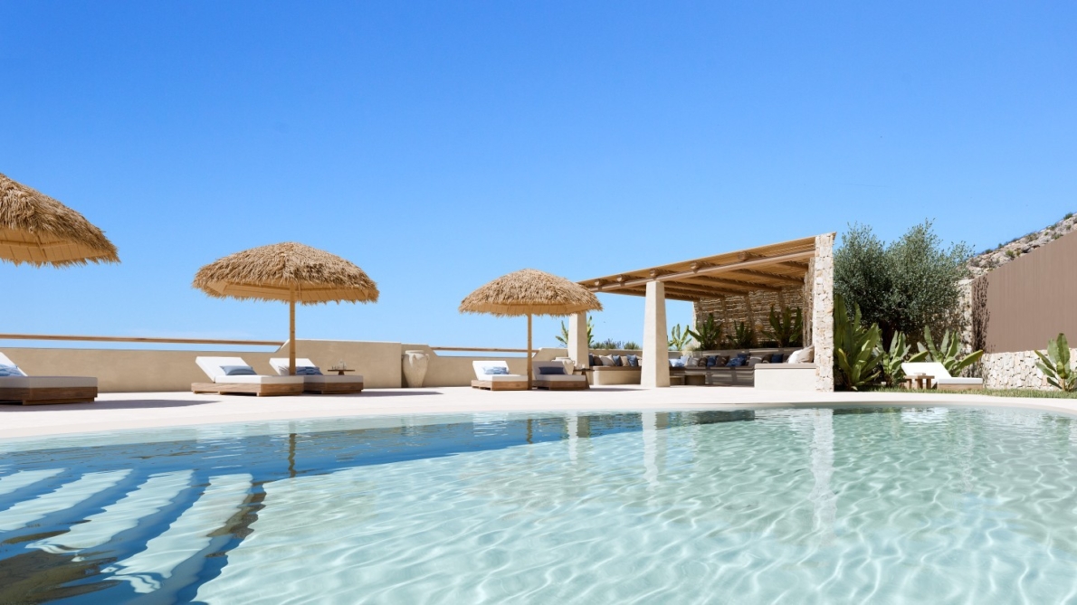 New development Cullera with pool New build apartment with sea view in Cullera