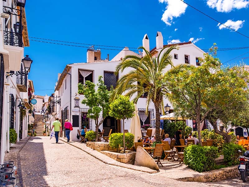 Altea, Costa Blanca, a perfect place to spend the winter in Spain