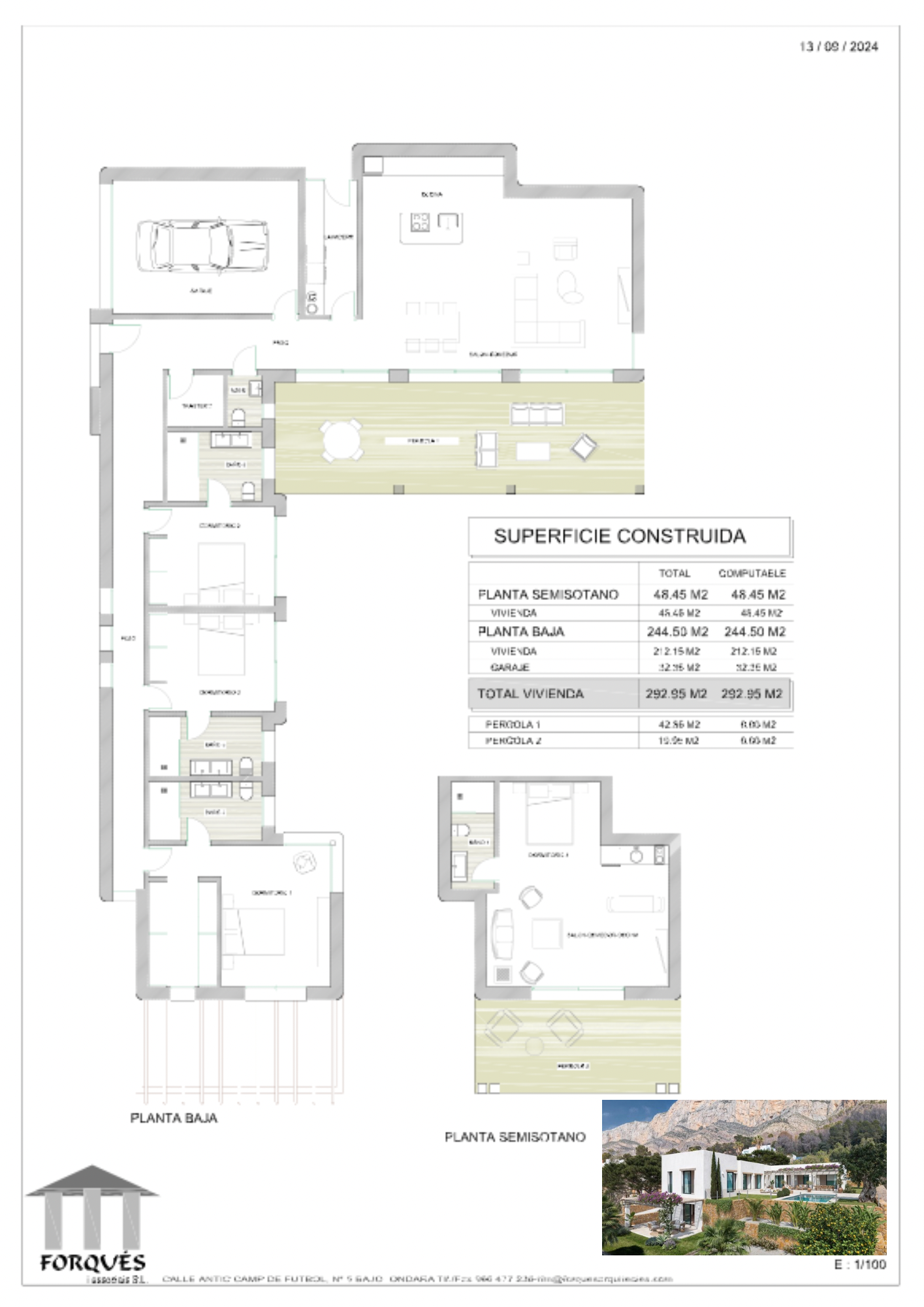 Villa for sale in Xàbia
