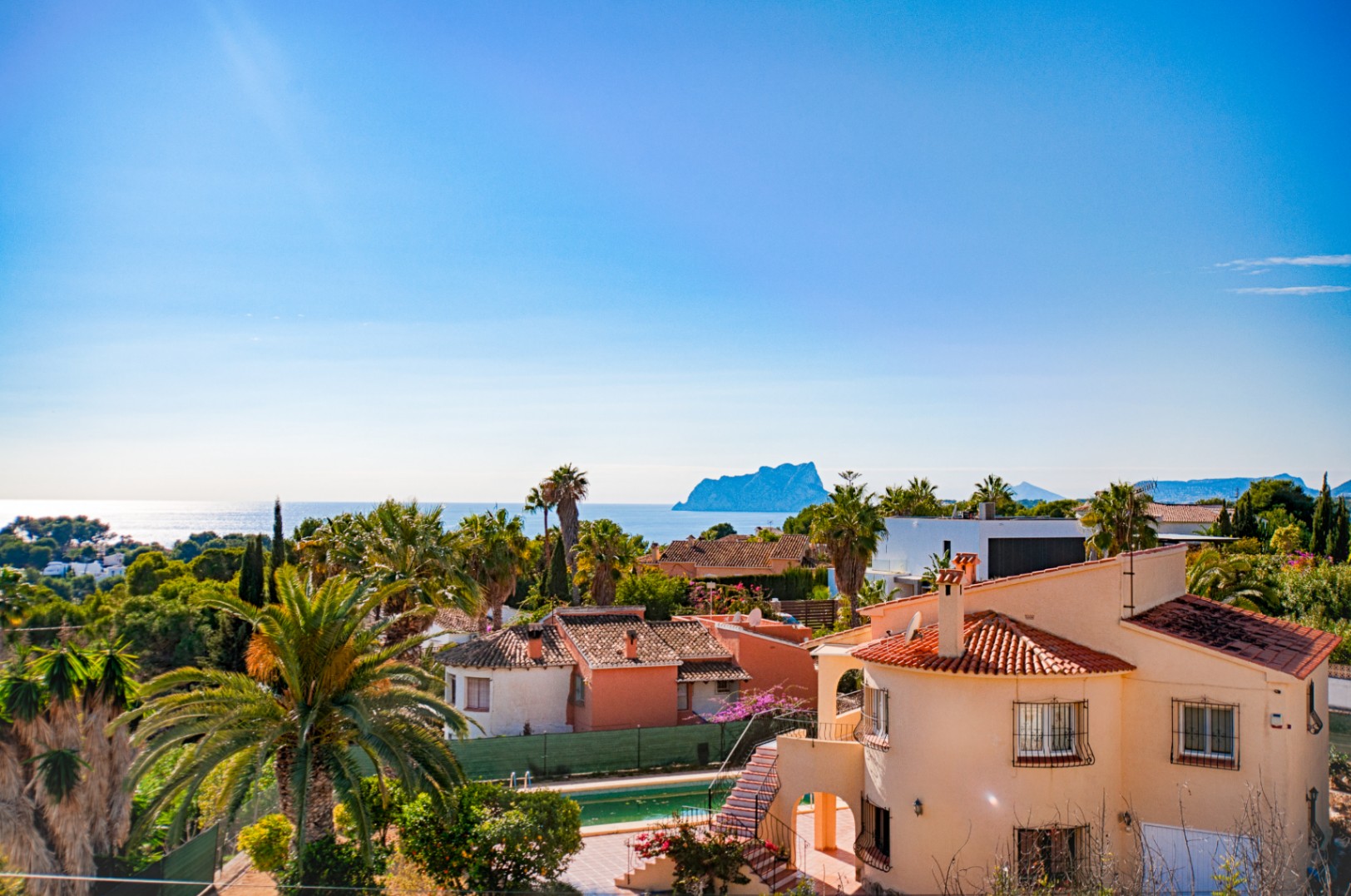 Villa with seaview for sale in Moraira