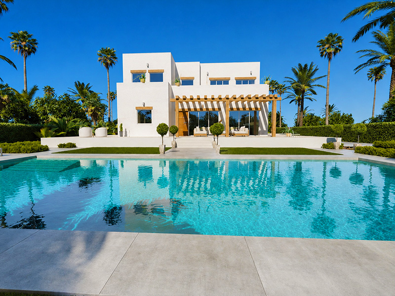 Ibiza style villa for sale in Alcalali