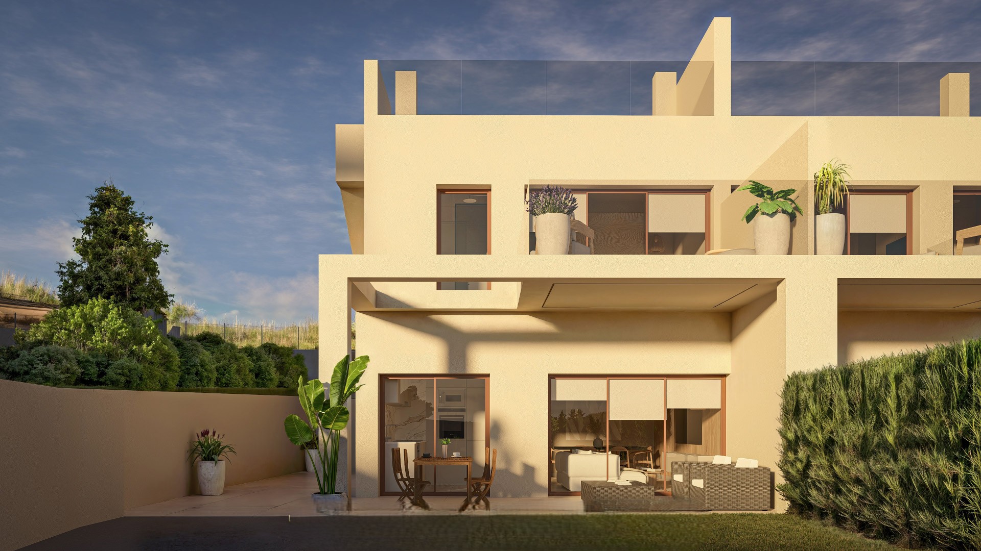 Aneas apart – alzado bloque 1 LOGO New build Villa for sale in Corvera