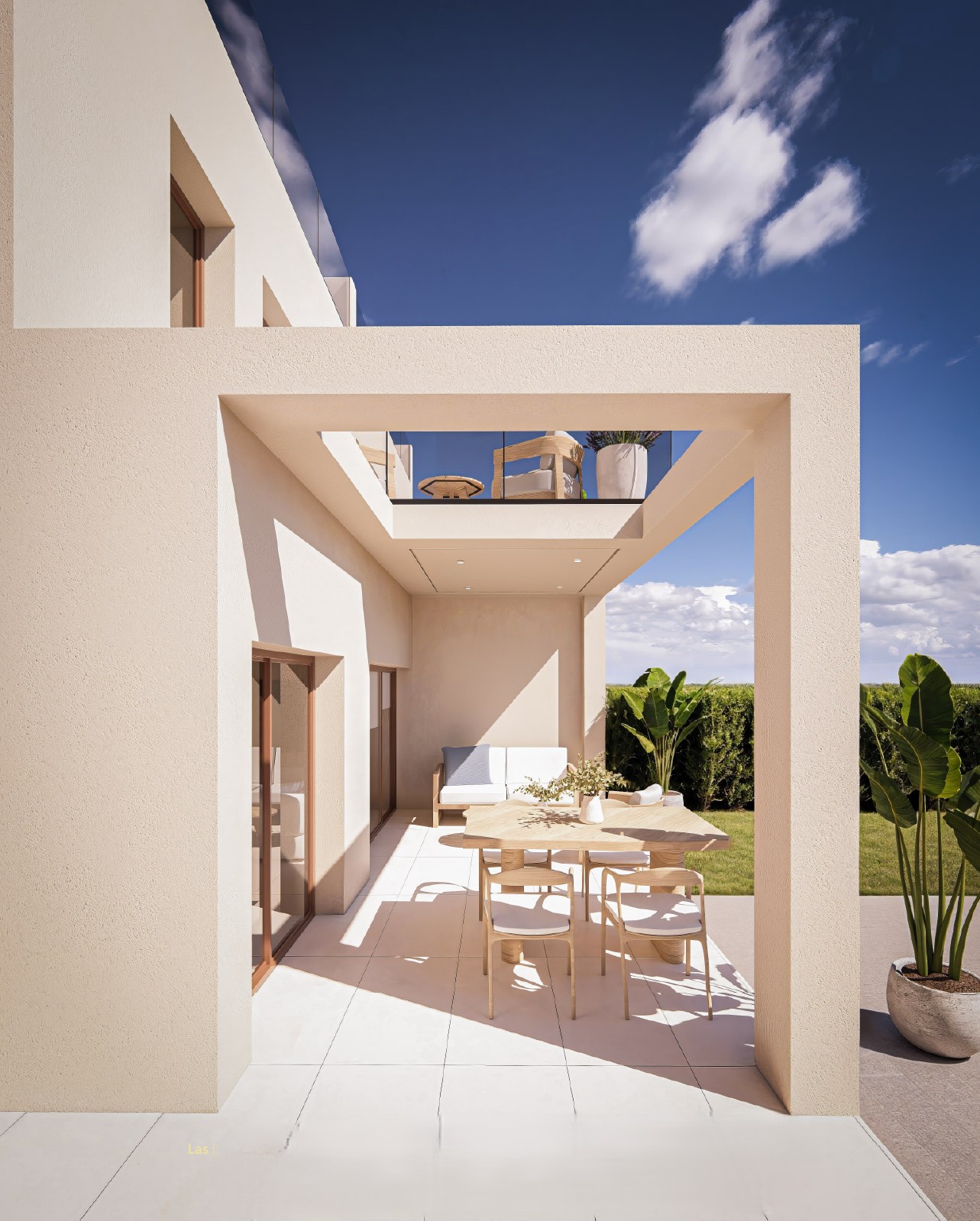 Aneas apart – alzado bloque 1 LOGO New build Villa for sale in Corvera