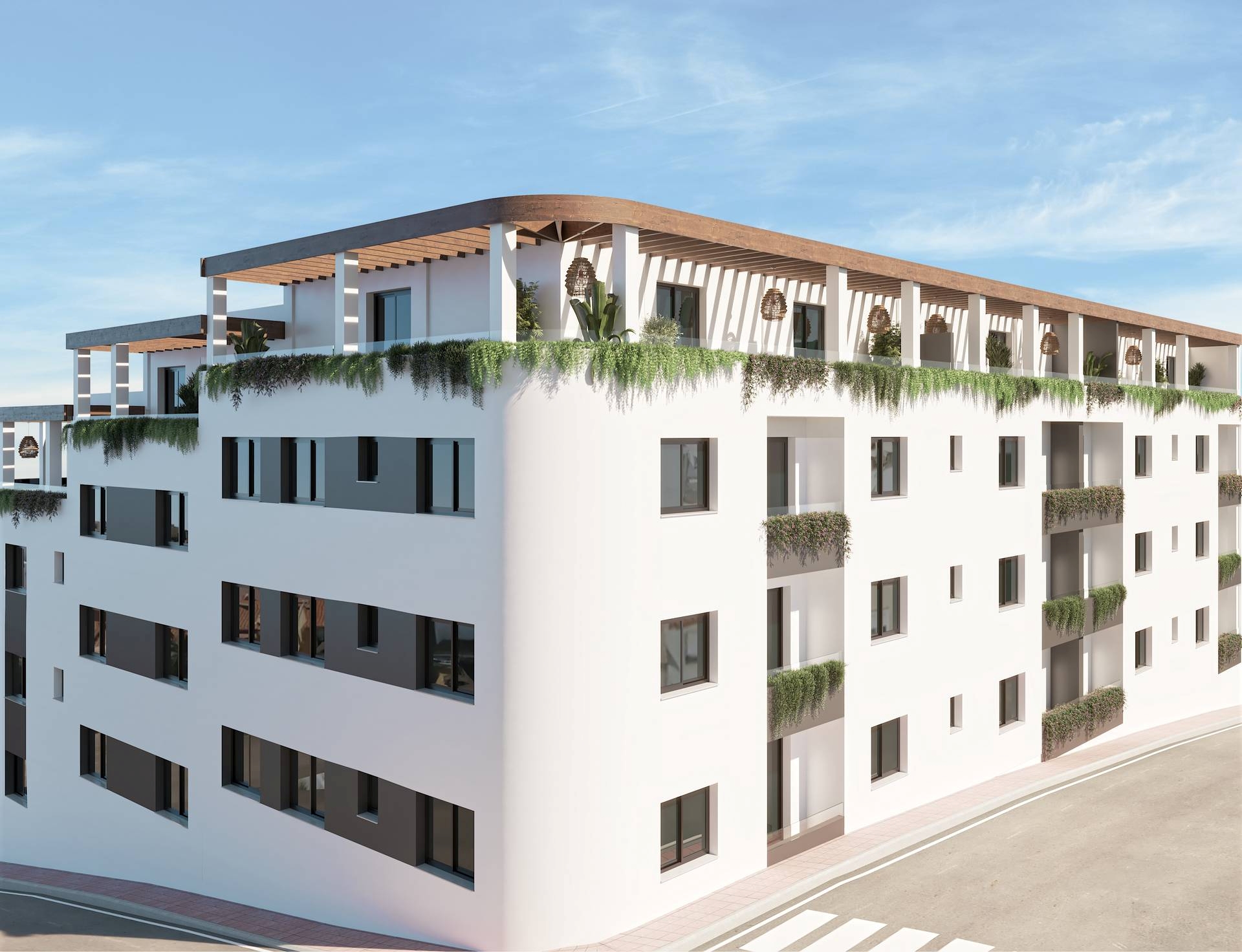 DP-100-82662302-02-18 New build Apartment for sale in Las Lagunas de Mijas