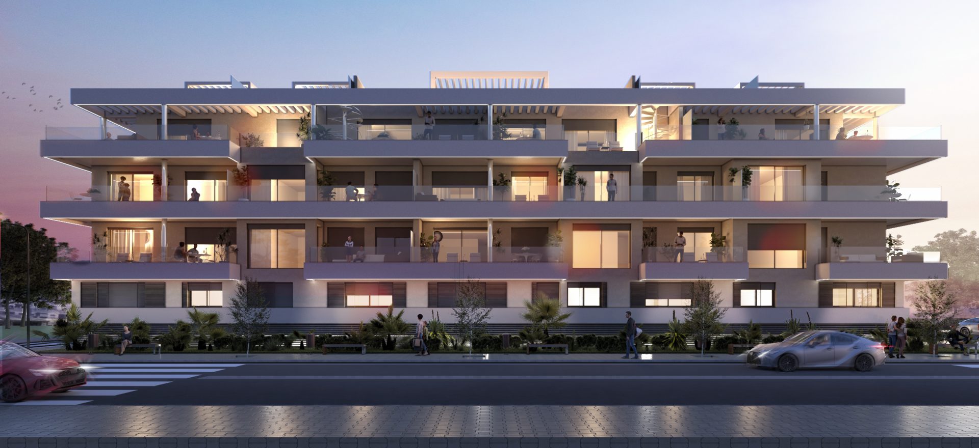 New build Apartment for sale in Torre de Benagalbón
