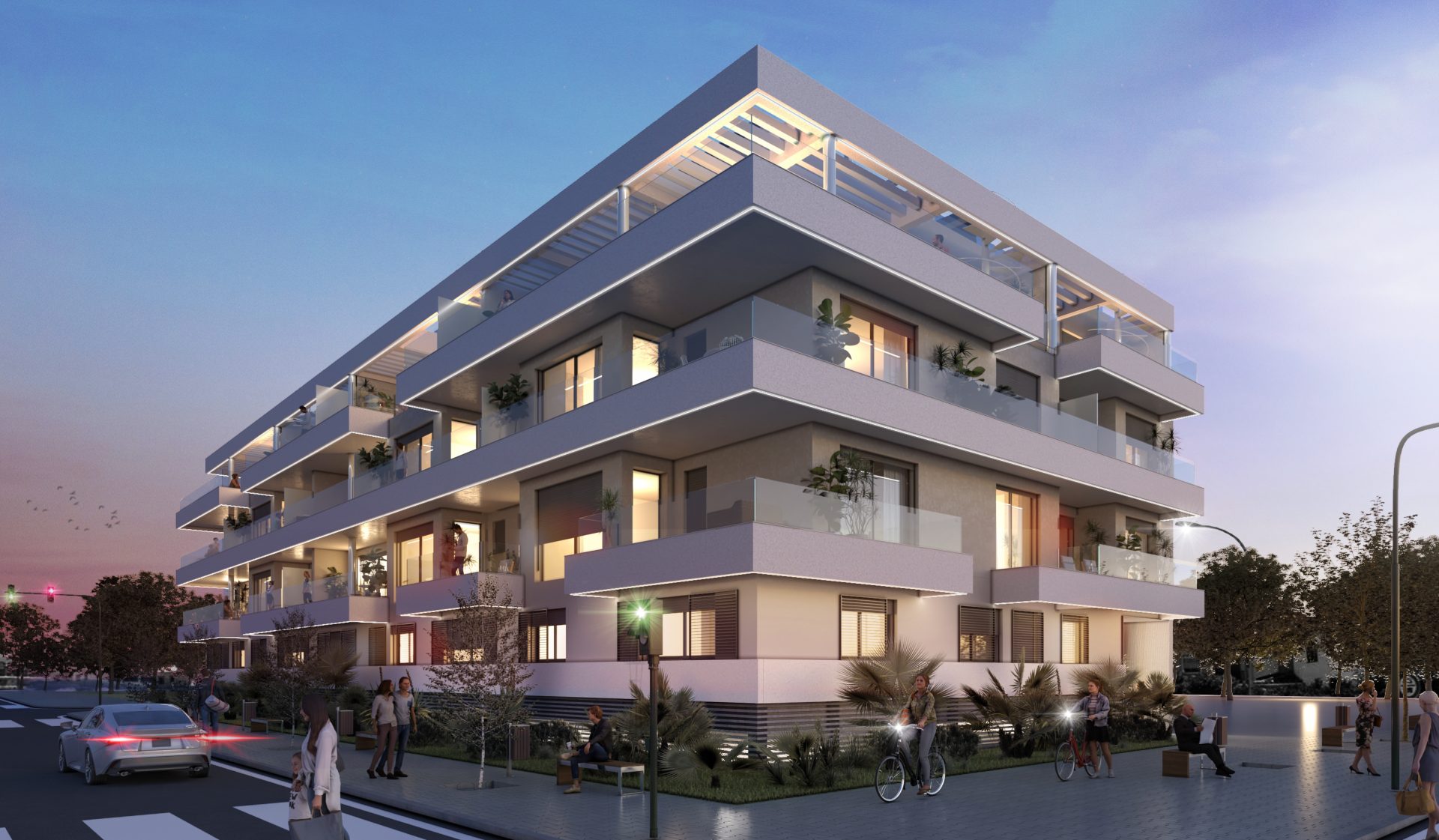 New build Apartment for sale in Torre de Benagalbón