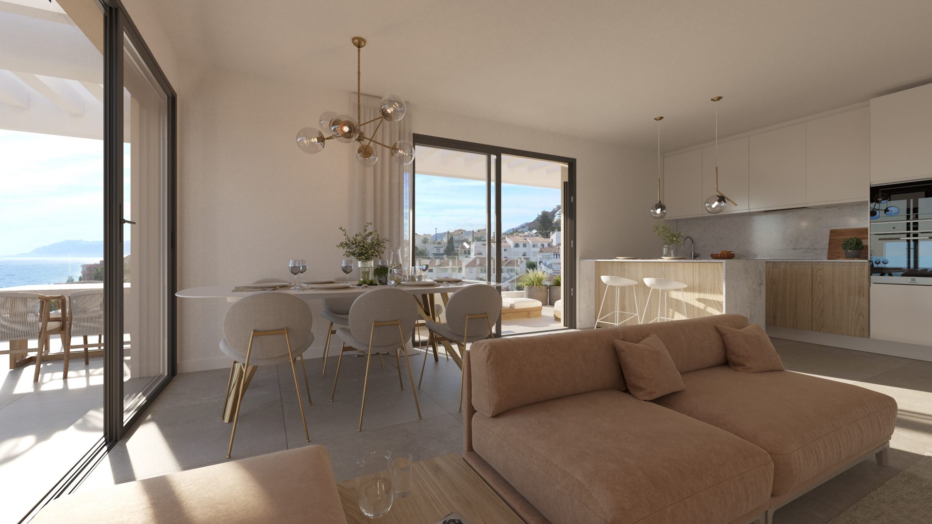 New build Apartment for sale in Torre de Benagalbón