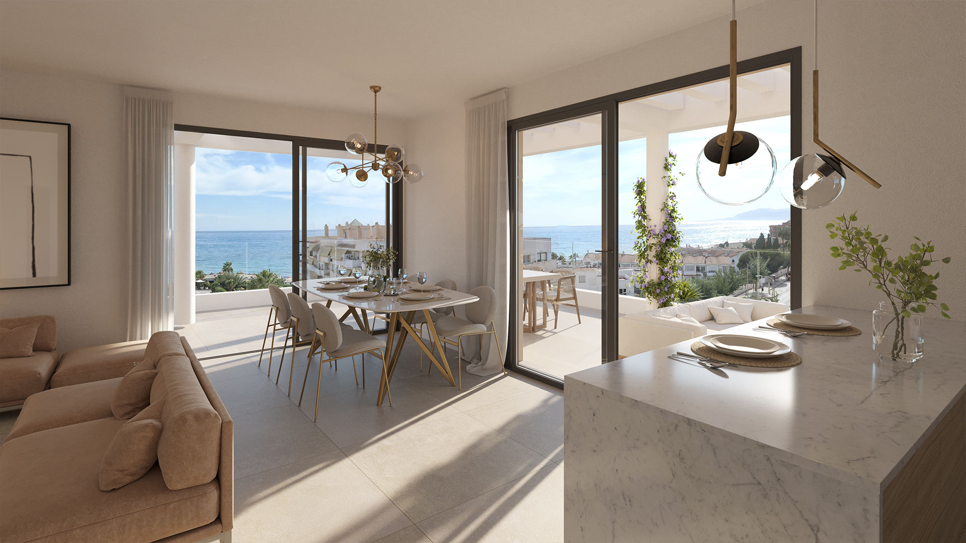 New build Apartment for sale in Torre de Benagalbón