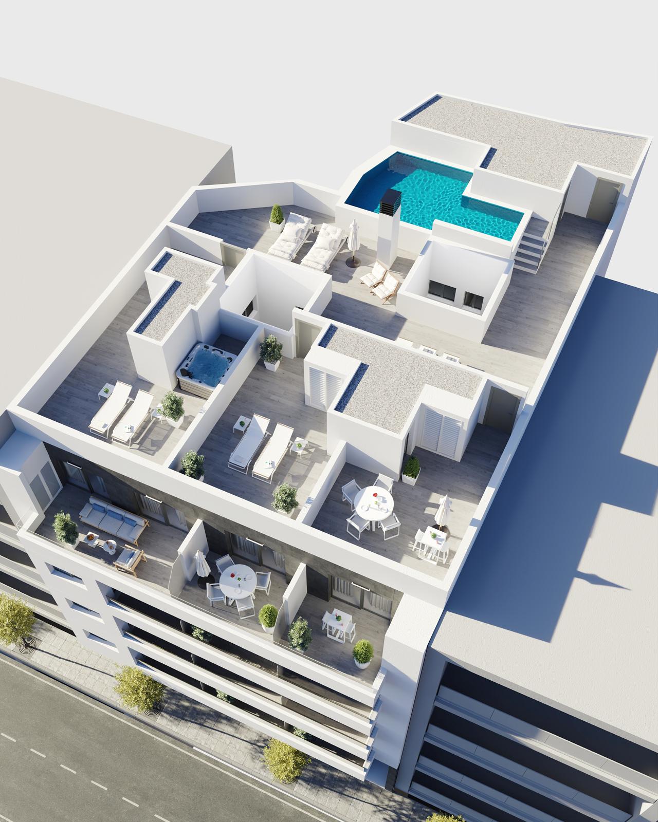 New build Penthouse for sale in Torrevieja