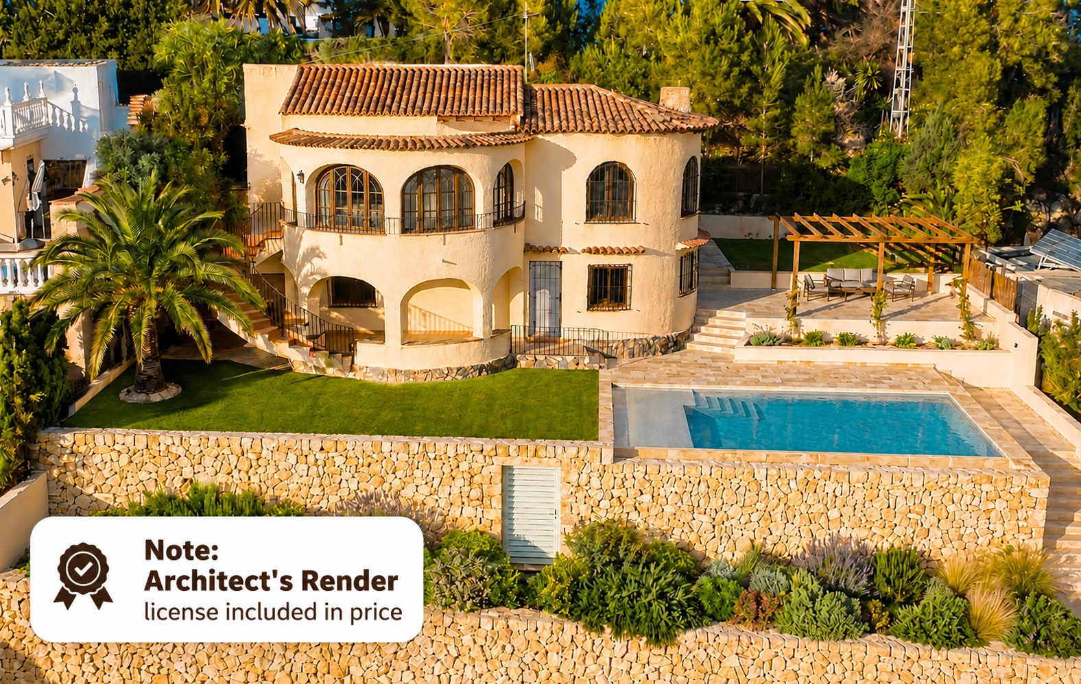 DP-02-ENJ-VI-00475-D-1 Villa for sale in Benissa