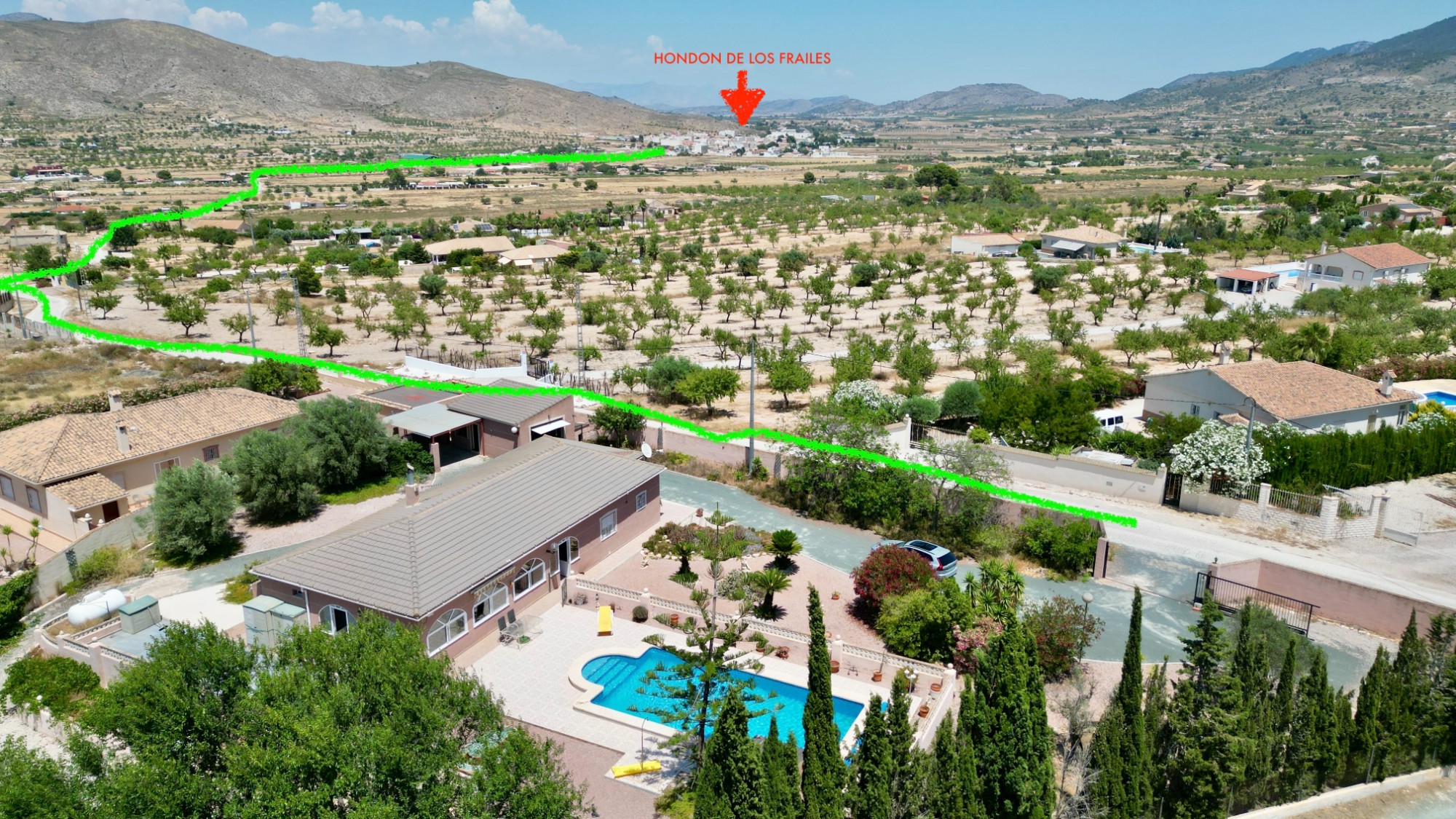 Villa for sale in Hondón de los Fráiles