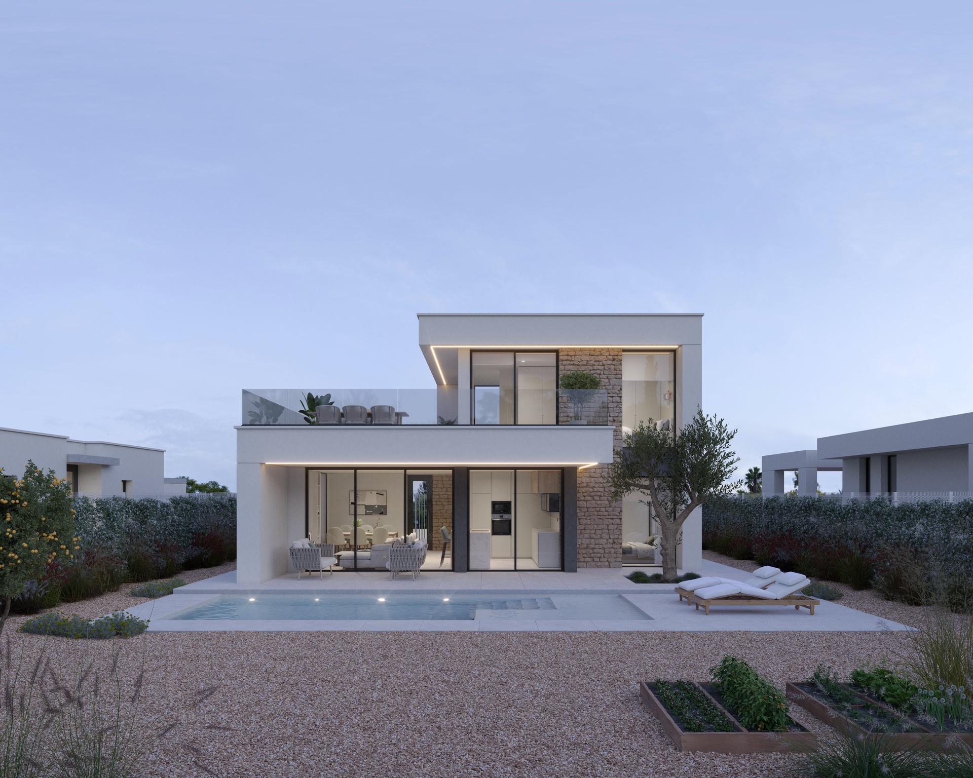New build Villa for sale in Hacienda del Alamo Golf