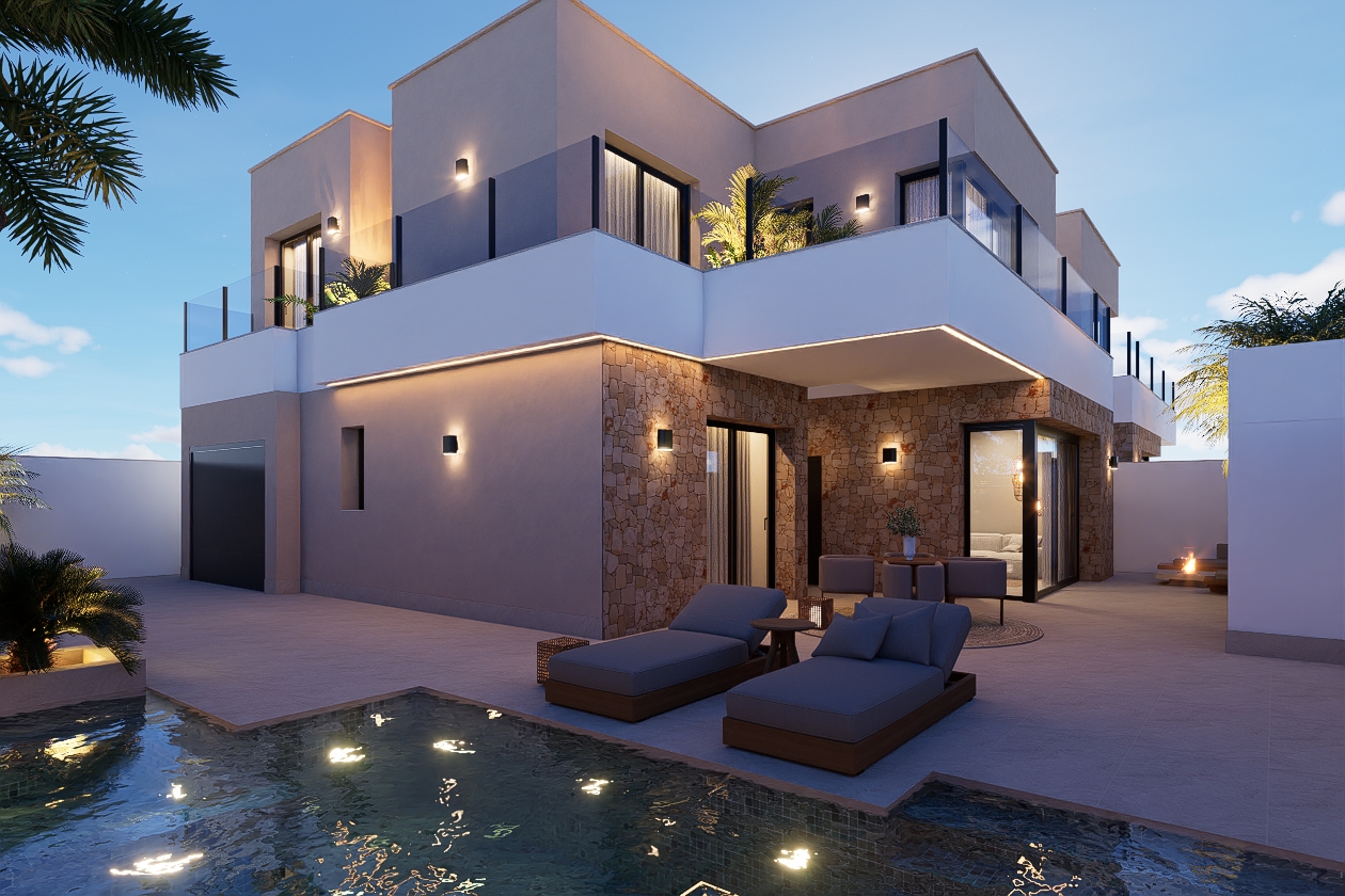 DP-100-36943584-01-11 New build Villa for sale in San Pedro del Pinatar