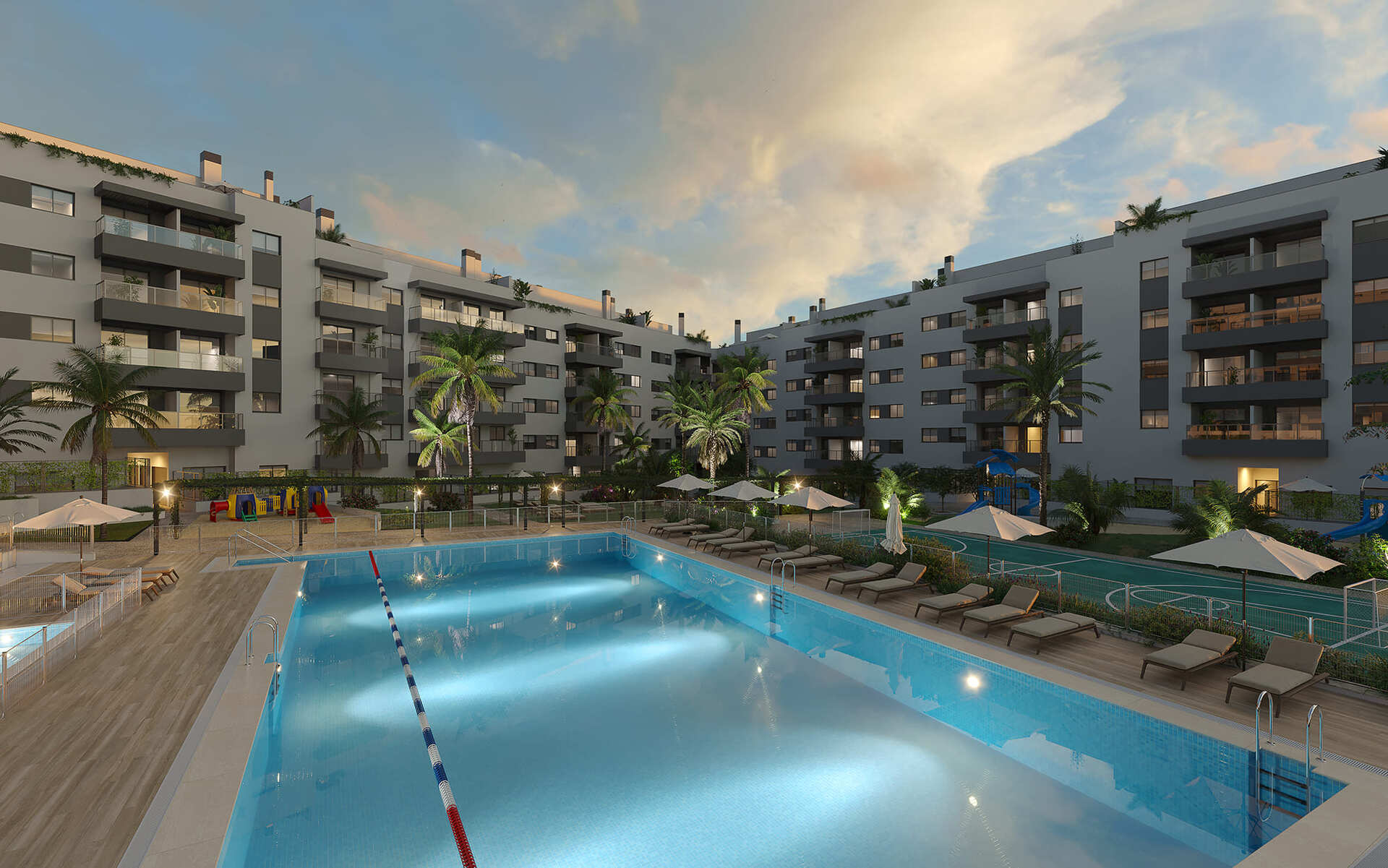 New build Penthouse for sale in Las Lagunas de Mijas