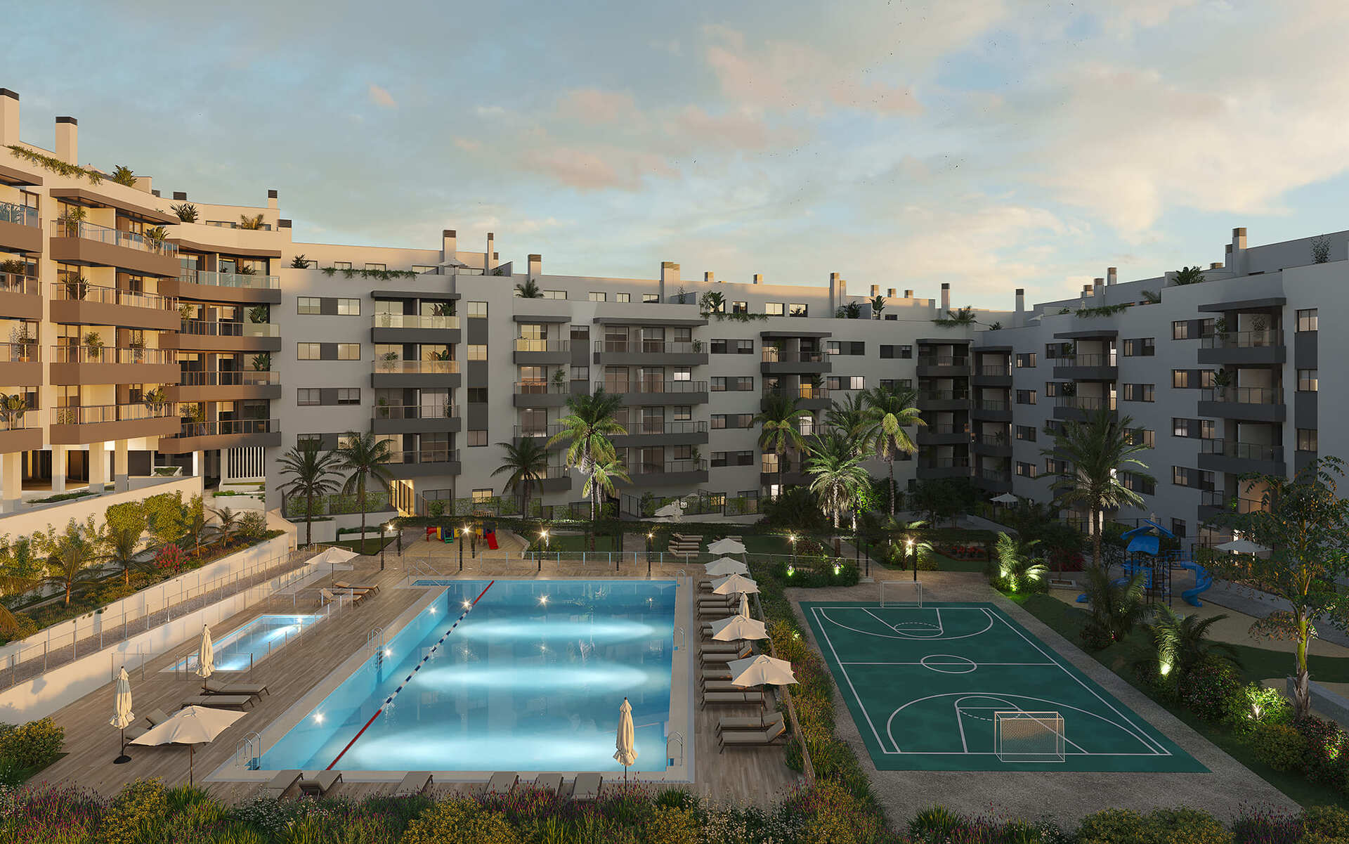 New build Penthouse for sale in Las Lagunas de Mijas