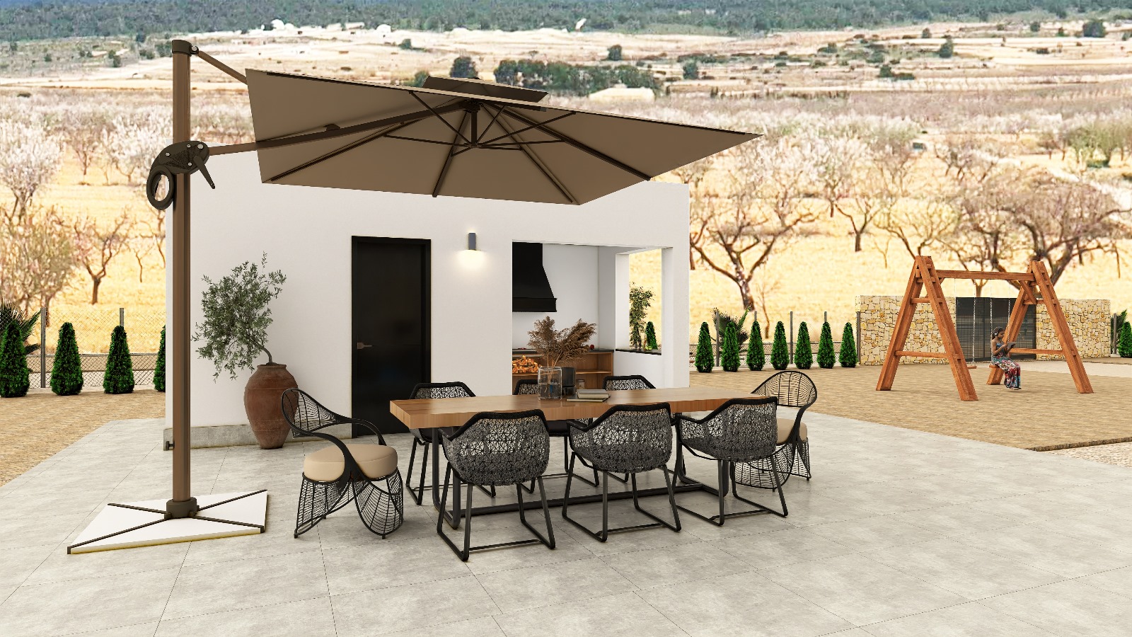 DP-100-54130668-01-2 New build Villa for sale in Pinoso