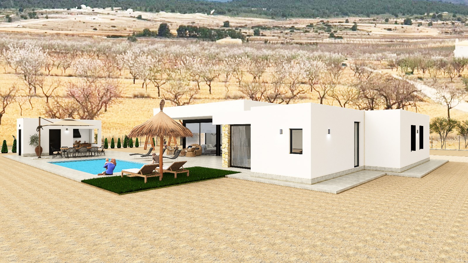 DP-100-54130668-01-22 New build Villa for sale in Pinoso