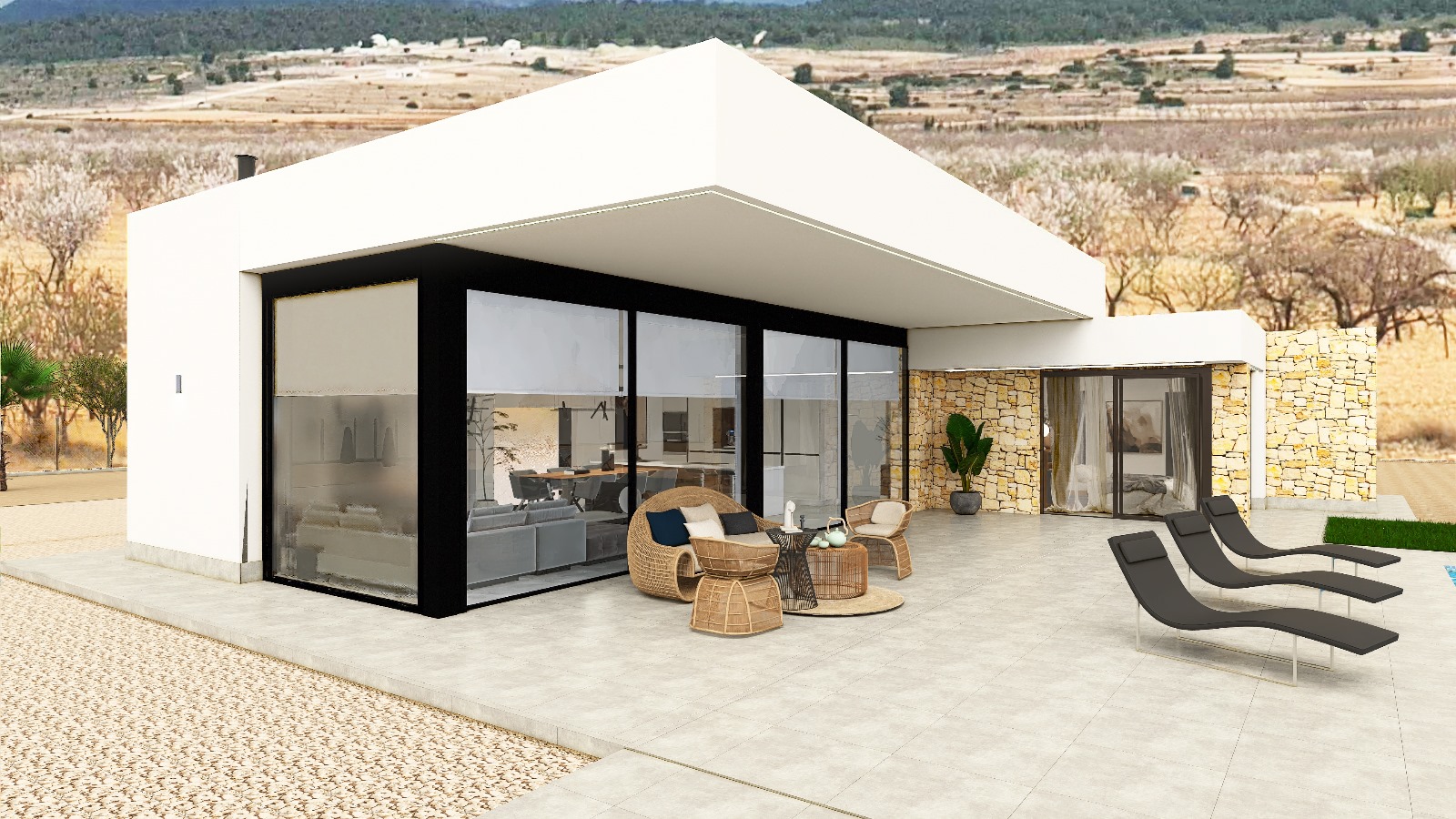 DP-100-54130668-01-5 New build Villa for sale in Pinoso