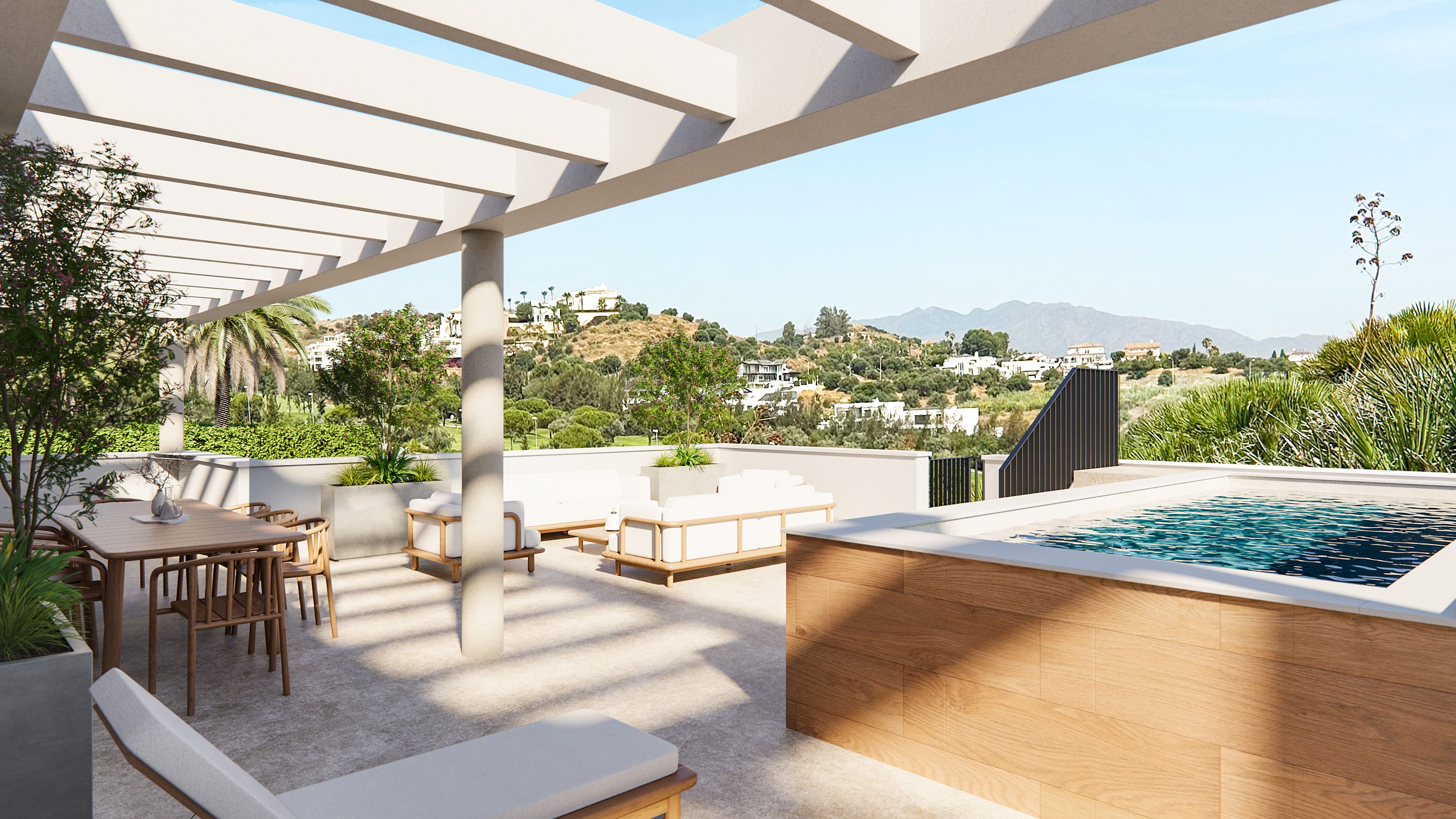 DP-100-56681261-01-20 New build Townhouse for sale in Las Lagunas de Mijas