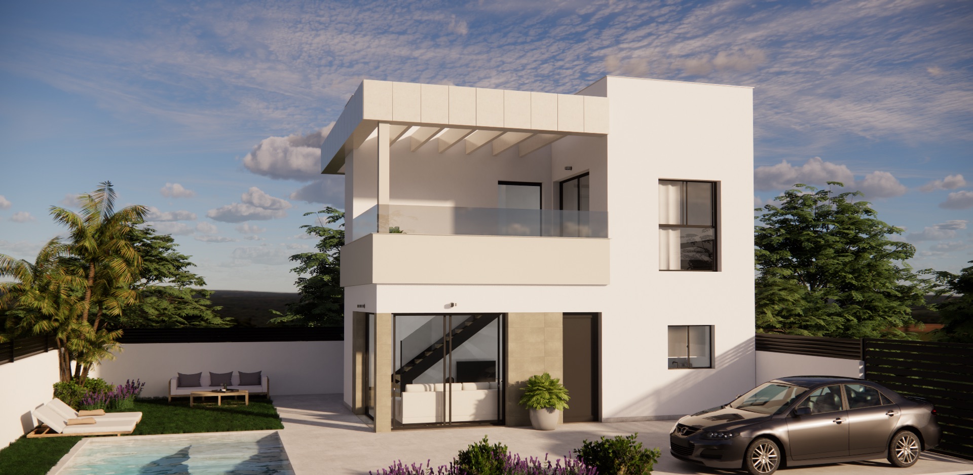 DP-100-63174121-01-2 New build Villa for sale in Orihuela Costa