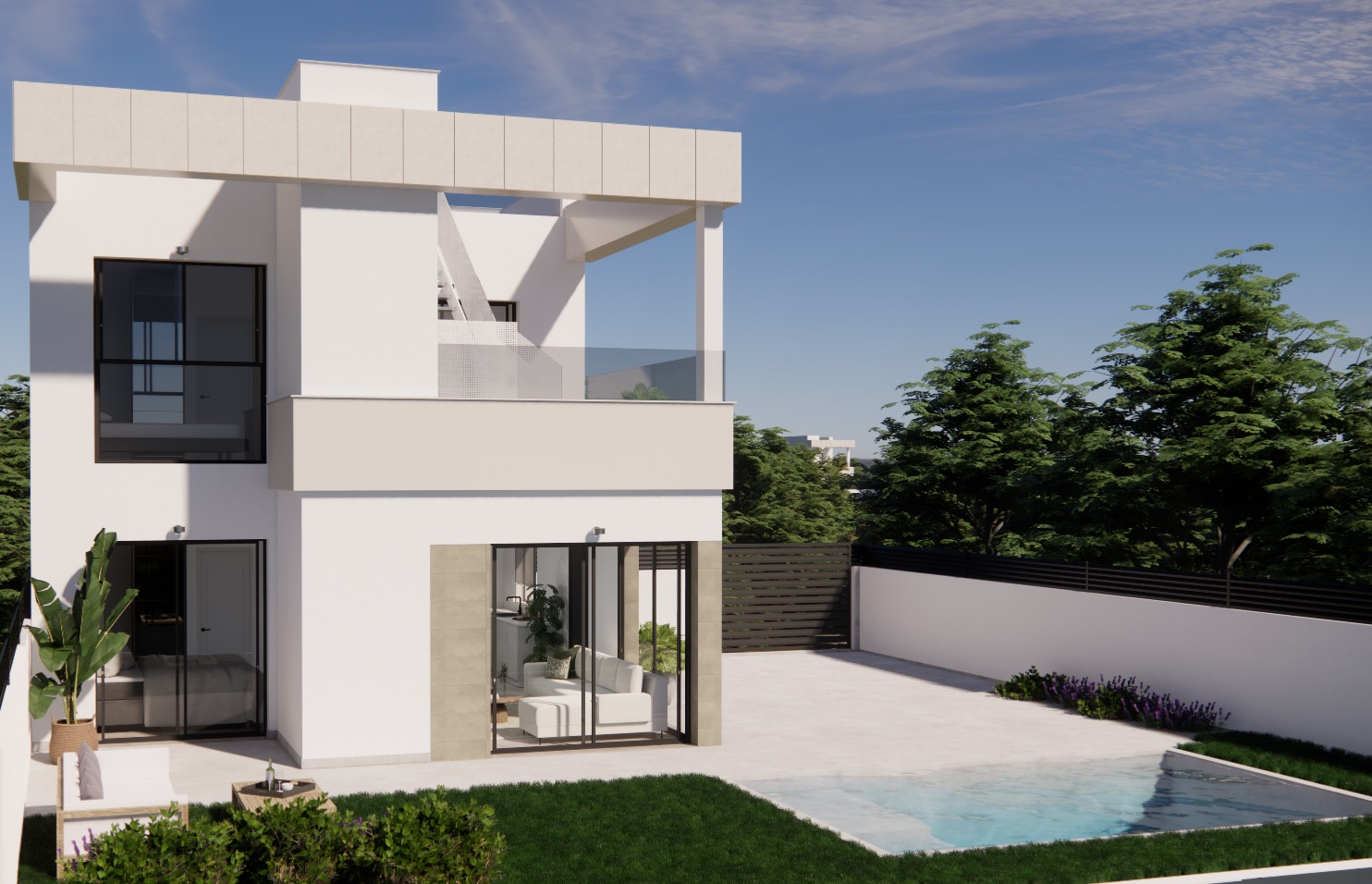 DP-100-63174121-01-22 New build Villa for sale in Orihuela Costa