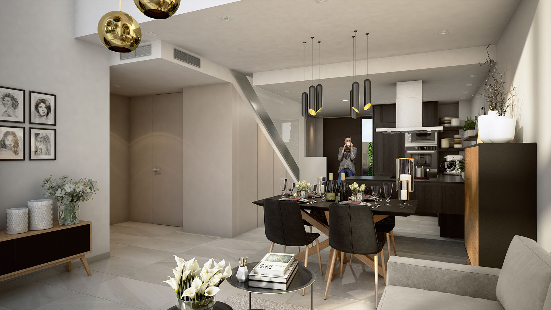 DP-100-65913732-02-13 New build Townhouse for sale in La Finca Golf