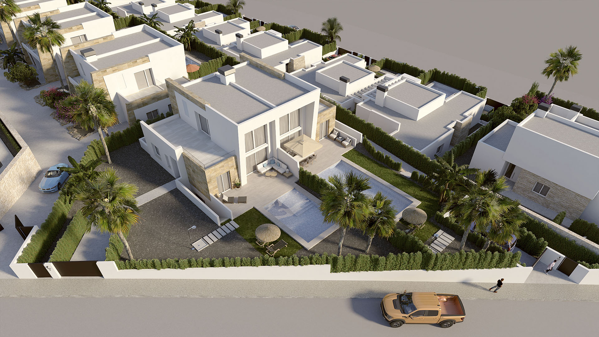 DP-100-65913732-02-19 New build Townhouse for sale in La Finca Golf