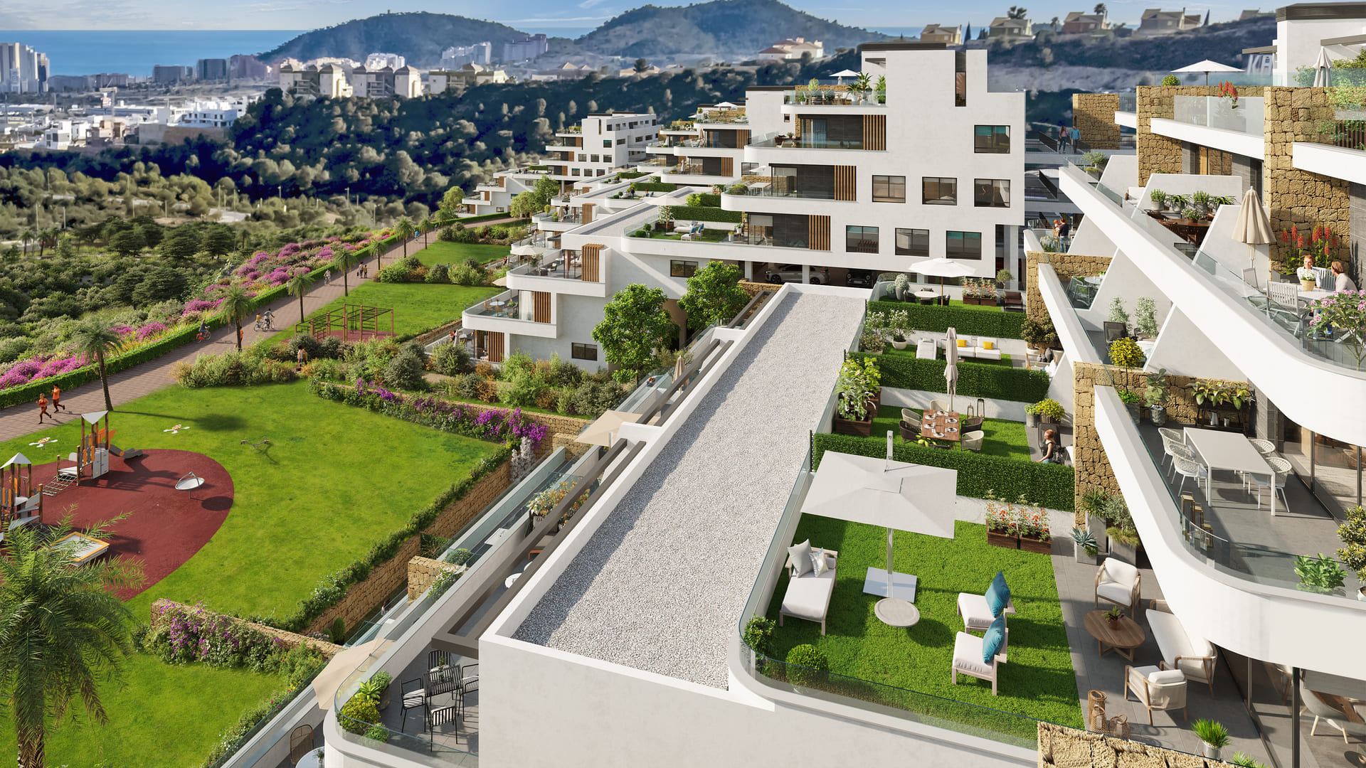 New build Penthouse for sale in Finestrat