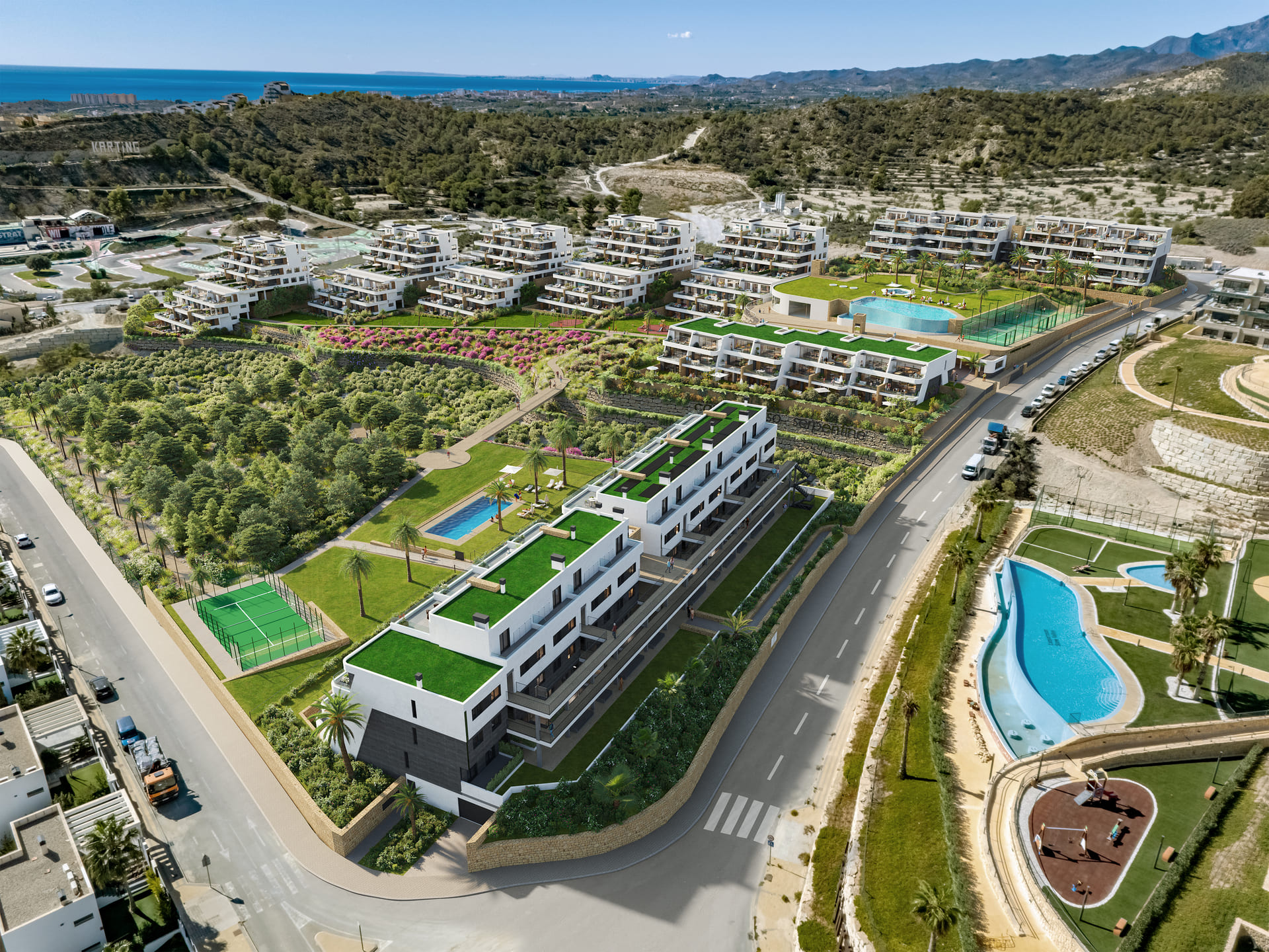 New build Penthouse for sale in Finestrat