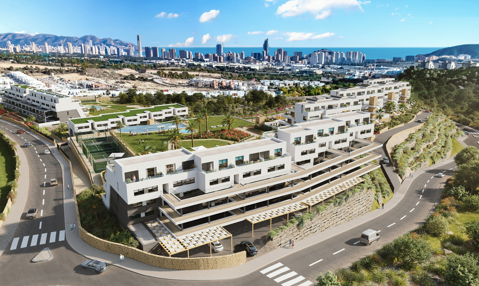 New build Penthouse for sale in Finestrat