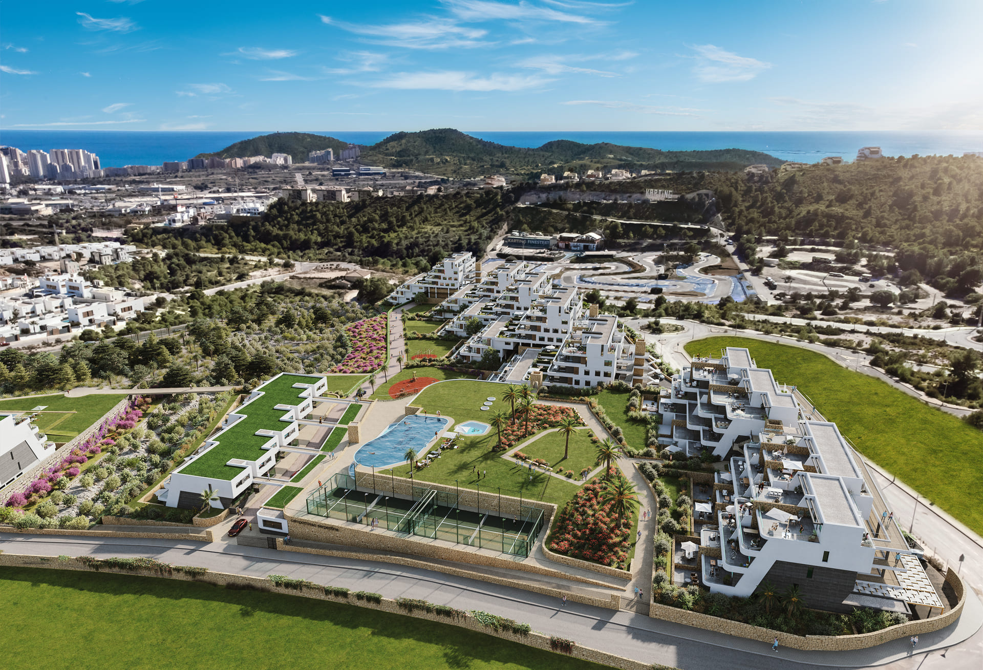 New build Penthouse for sale in Finestrat
