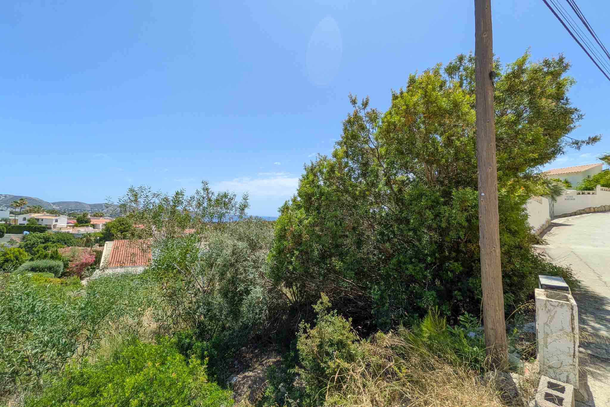 Land for sale in Moraira
