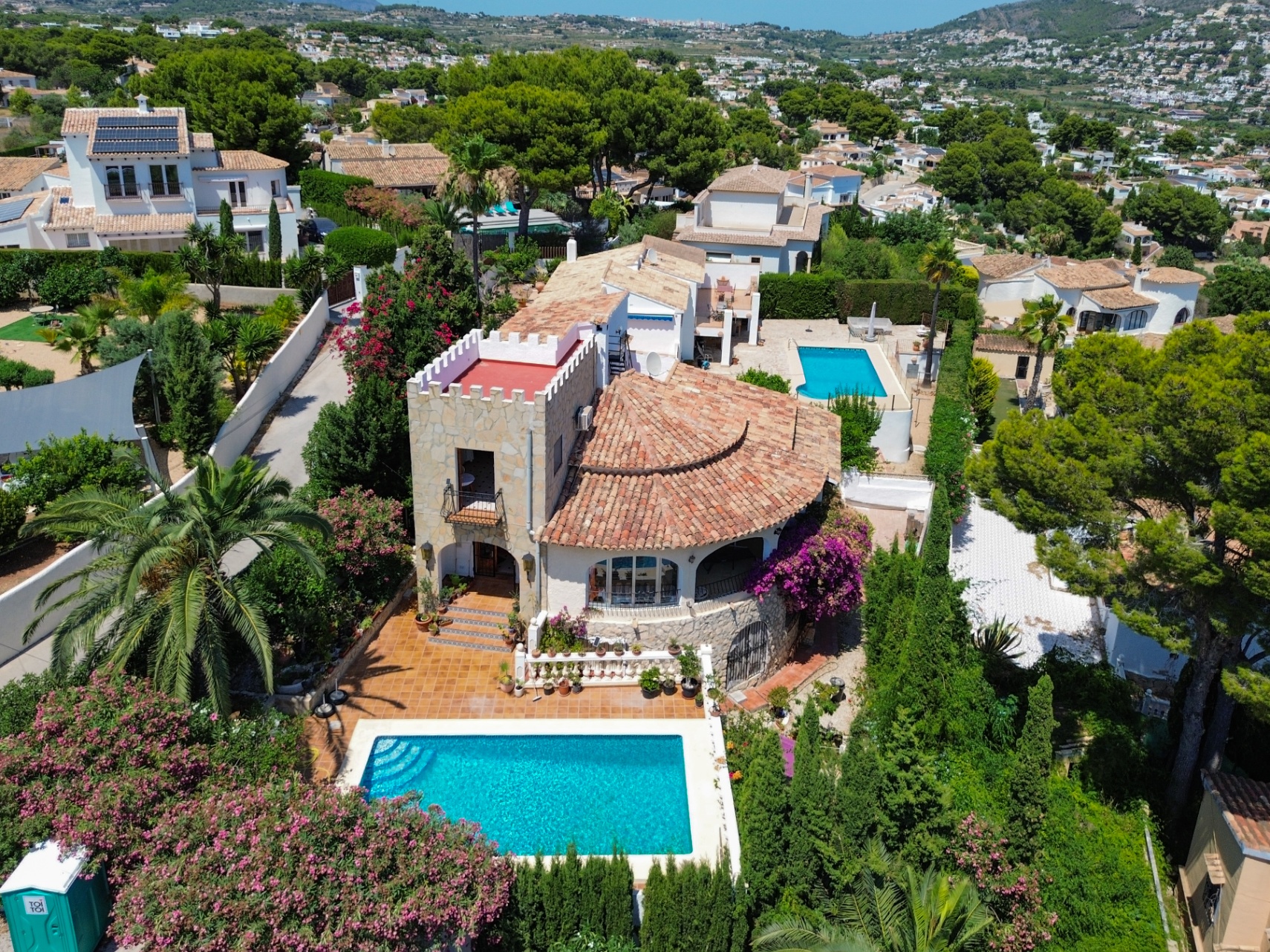 Villa for sale in Moraira