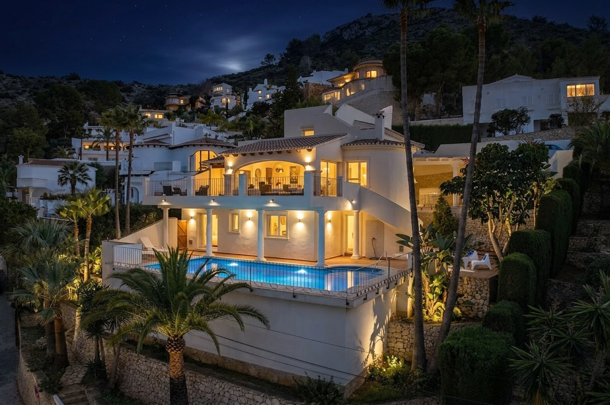 Villa for sale in Moraira