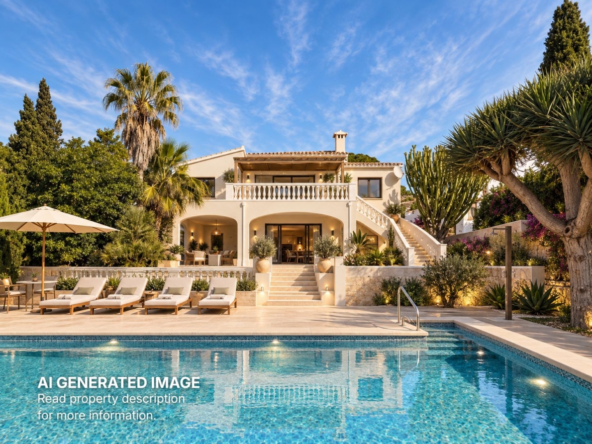 Villa for sale in Moraira