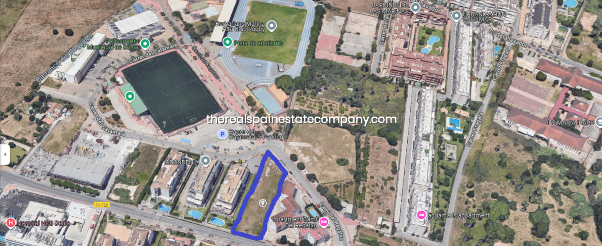 Building Plot for sale in Dénia