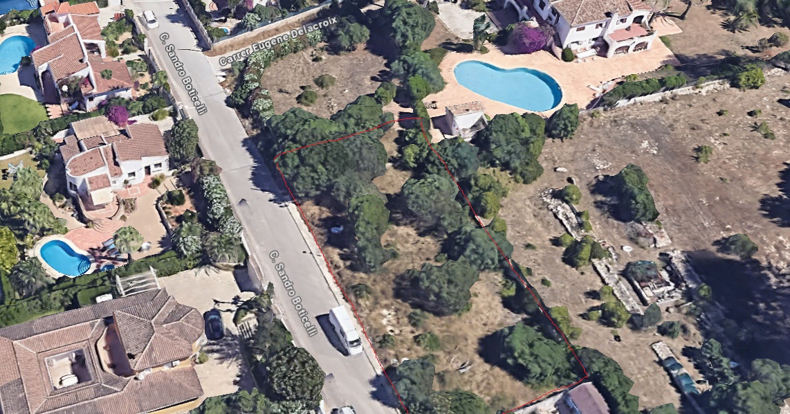 Urban Land for sale in Jávea / Xàbia