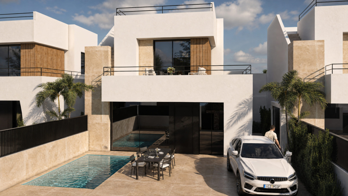 New build Semi-detached for sale in Alhama de Murcia