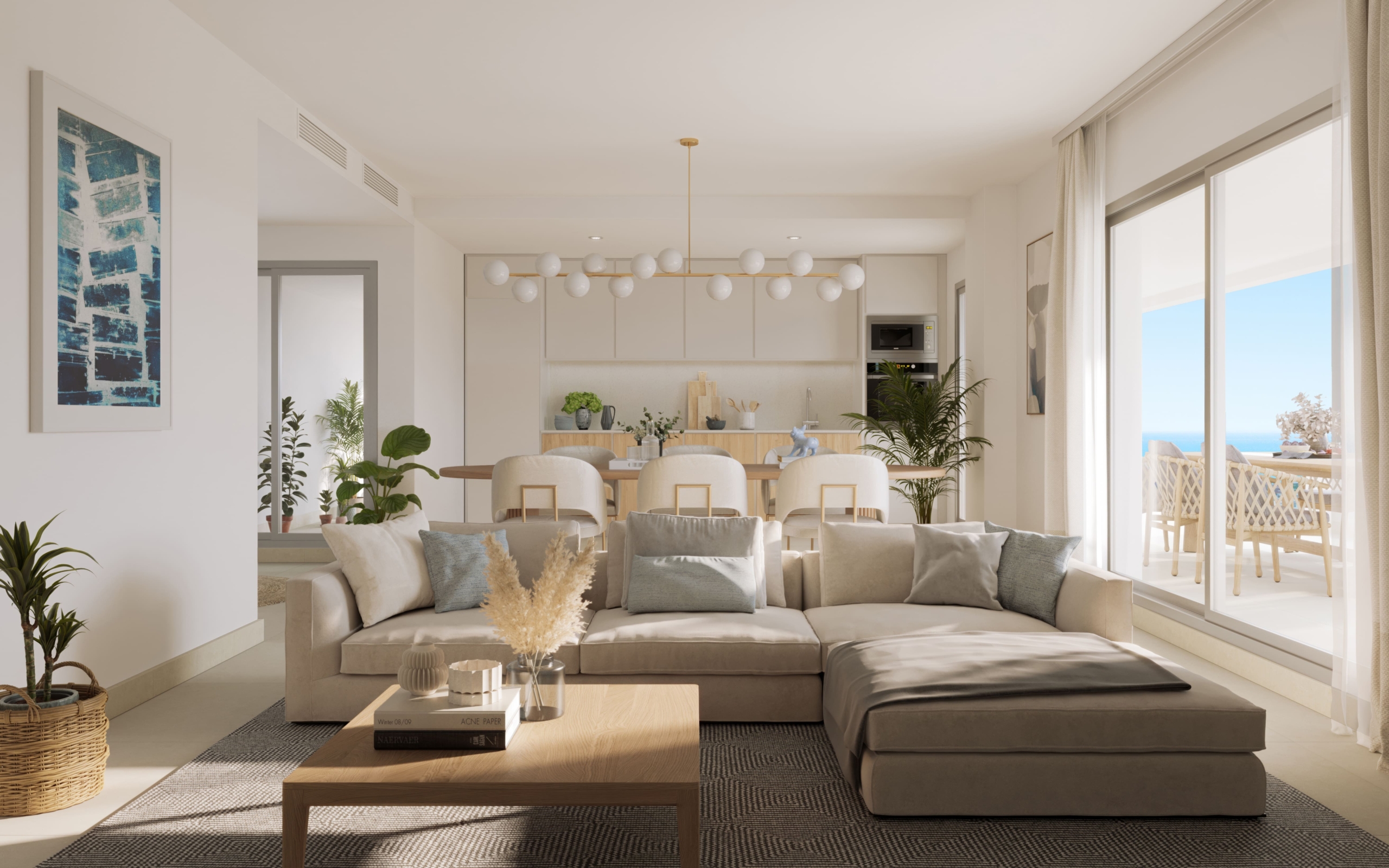 DP-100-32753741-01-17 New build Apartment for sale in Las Lagunas de Mijas