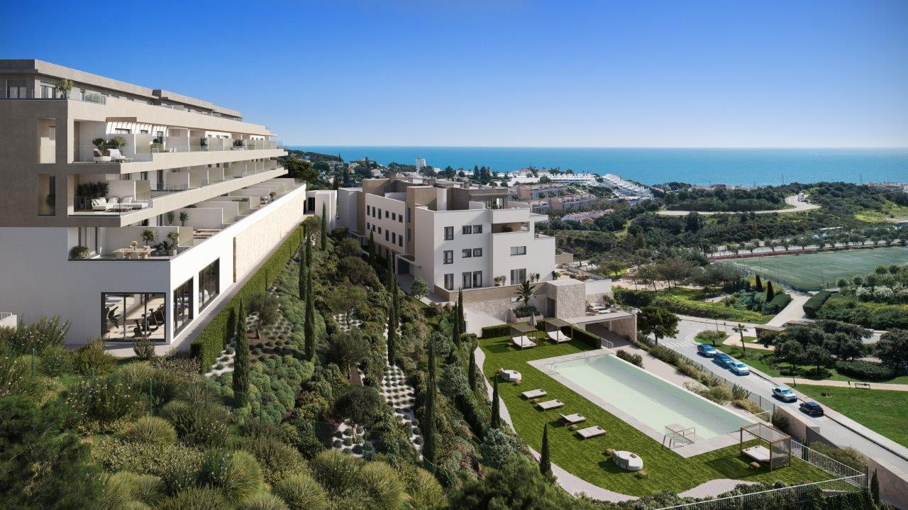 DP-100-32753741-01-4 New build Apartment for sale in Las Lagunas de Mijas