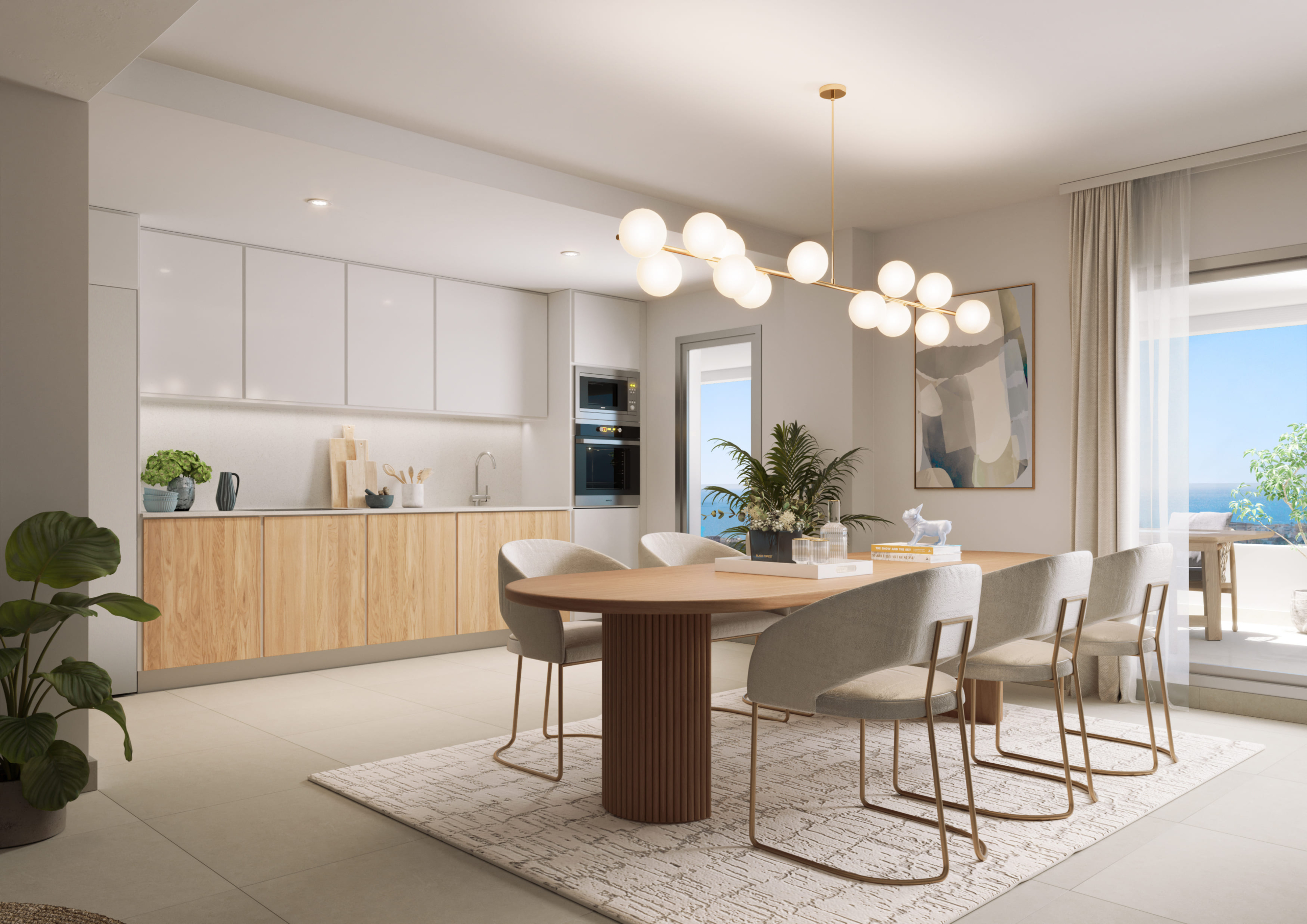 DP-100-32753741-01-8 New build Apartment for sale in Las Lagunas de Mijas