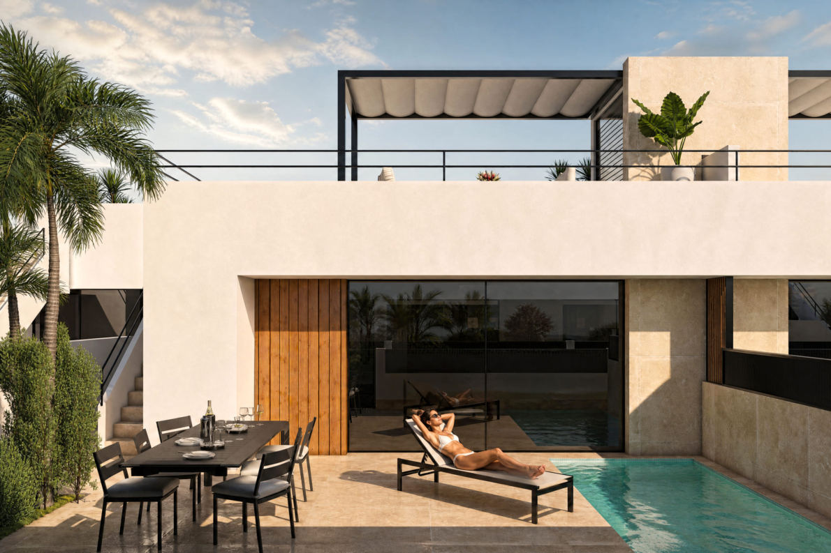 New build Townhouse for sale in Alhama de Murcia