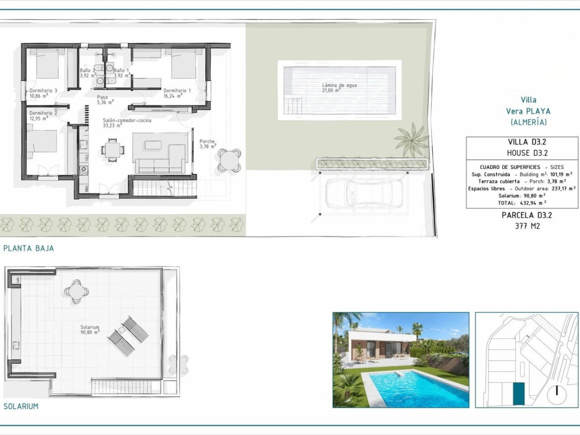 Villa for sale in Vera