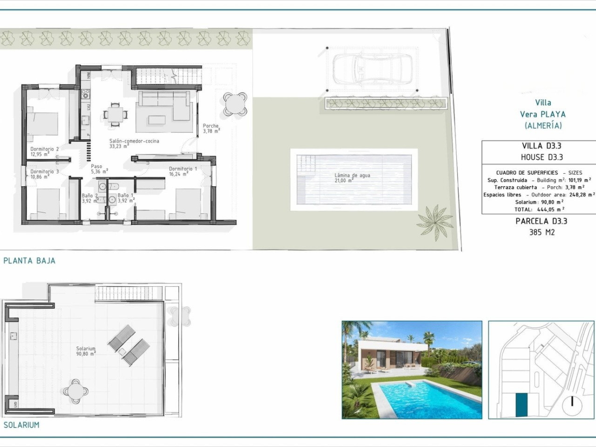 Villa for sale in Vera