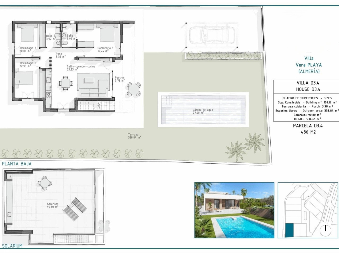 Villa for sale in Vera