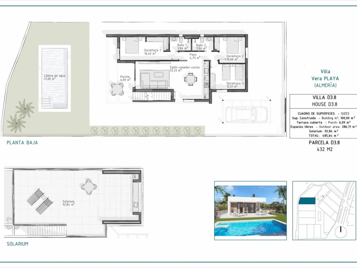 Villa for sale in Vera