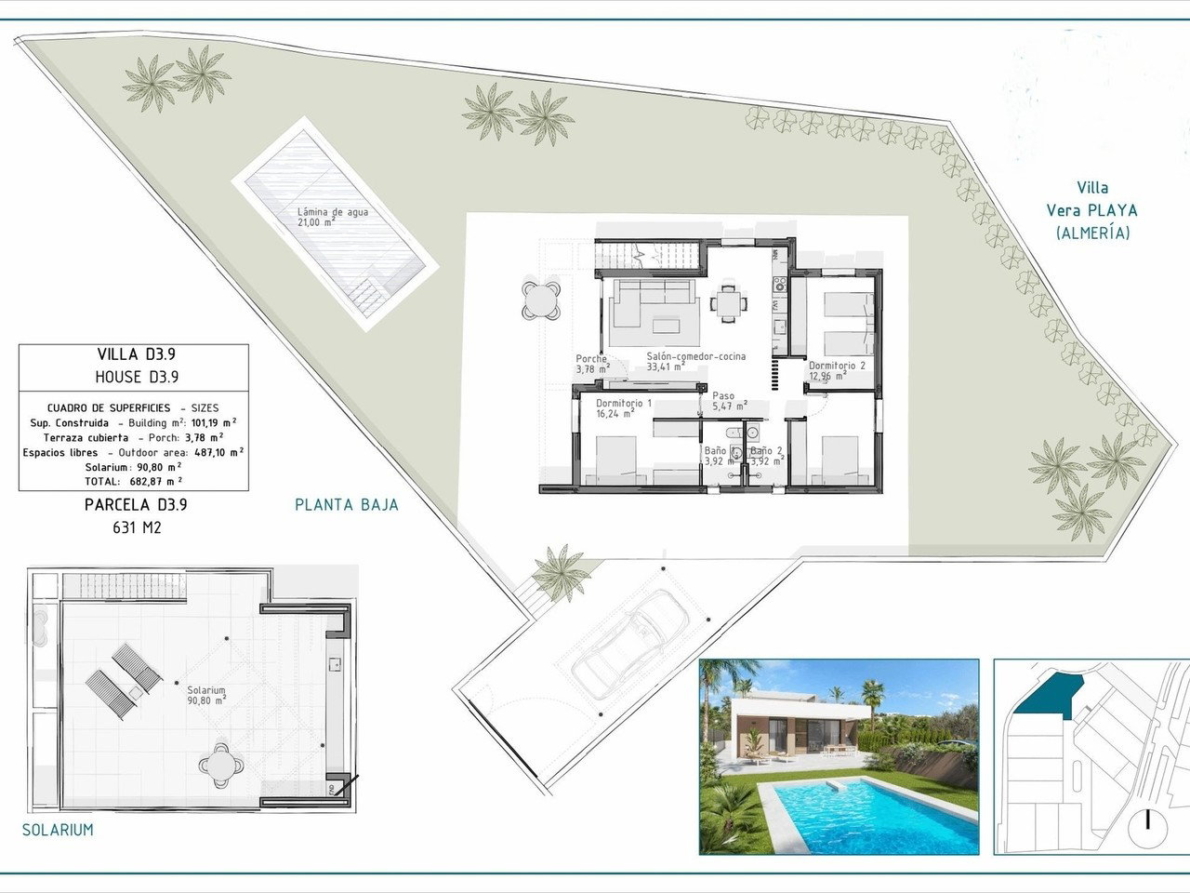 Villa for sale in Vera