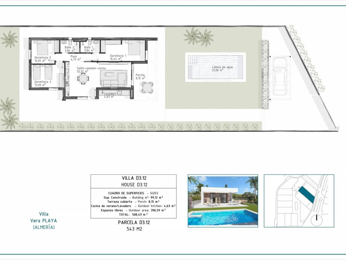 Villa for sale in Vera