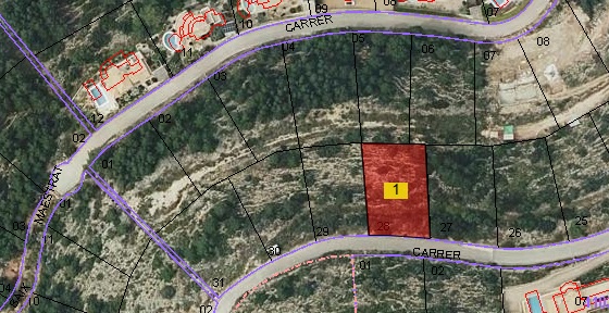 Building Plot for sale in Pedreguer